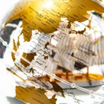 Transparent Globe Decorative World Globe 25cm Diameter Geographical Desktop Home Office - Image 4