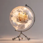 Hot Sale Kids Education Rotating Plastic World Globe - Image 2