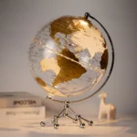 Professional Supplier Custom Acrylic Transparent  Rotating World Earth Globes