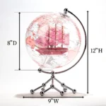 Factory Price Plastic Rotatig Globe Home Decor and Education Earth Globes - Image 2