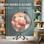 Wellfun Factory Plastic Earth Globe Transparent Desktop Acrylic Globe Decoration for Business Souvenir Gifts - Image 6