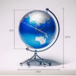 Factory Custom Globe Novelty Gifts Acrylic Spinning Earth Moon Balloon Outdoor Light Novelty Gifts Globe Earth Globe Decor - Image 2