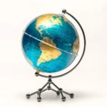 Factory Wholesale World Map Ball Teaching Art Crafts Globe English Version Desktop Earth Globe Decor