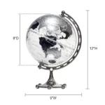 Wellfun Home Decorations Gifts Self Rotating Idea Gift Souvenir Novelty Gifts Globe Earth Globe Decor Globe - Image 2