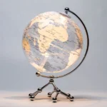 Wellfun Table Stand Move Frame Decordecor World and Craft Gift Novelty Gifts Globe Earth Globe Decor Globe
