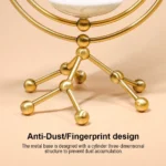 Modern Design 30 Min Brass Hourglass Factory Stock Stand Timer Globe With Metal Frame Office Desktop Hourglass - Image 4