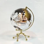 High Quality World Globe Wite Metal Stand Base Globe Factory Direct Sale Earth Globe for Home Decorative