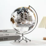 Wellfun Children's Geography Education World Globe 10Inch Earth Globe LED Light Geographical Constellation Globe