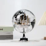 Wellfun Factory Special Light World Globe Rotation Globe Lamp