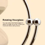 Wholesale 30 Minute Sand Timer Hourglass With Metal Stand Clear Hourglass Timer for Home Decoration - Image 6