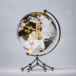 Desk Decoration Rotating Acrylic World Earth Globes for Kids Toy and Home Decor Globe - Image 2