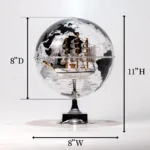 Wellfun Factory Special Light World Globe Rotation Globe Lamp - Image 2