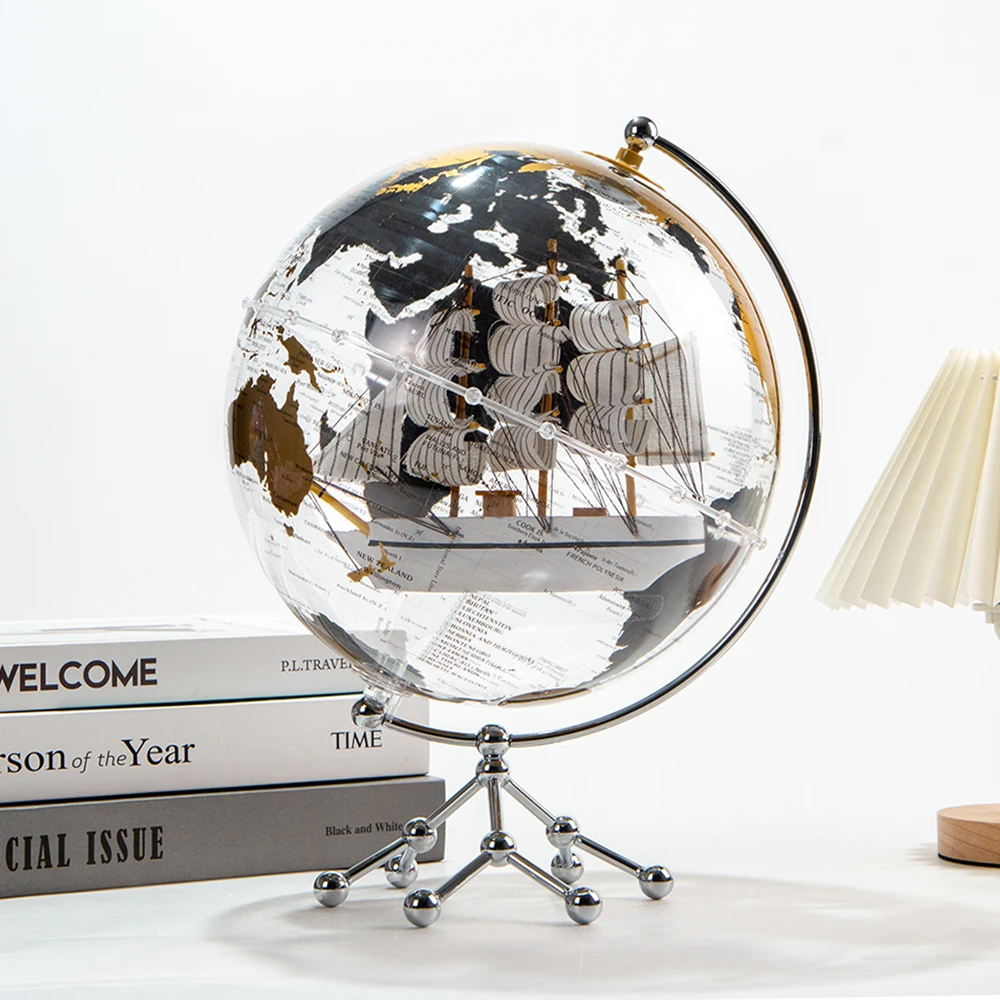 Hfa67f963f1e84c7e819a86d5569b57b84.webp Wellfun 20CM 8Inch Educational Earth Globe for Geographic Globe for Children Desktop World Globes - Image 1
