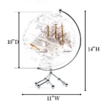 High Quality Home Decoration World Globe Earth Gifts Custom Creative Gift Globe Earth Map - Image 2