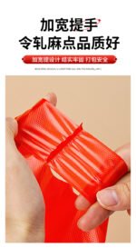 Custom Red Plastic Bags - Image 12