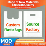 Plastic gusseted bags