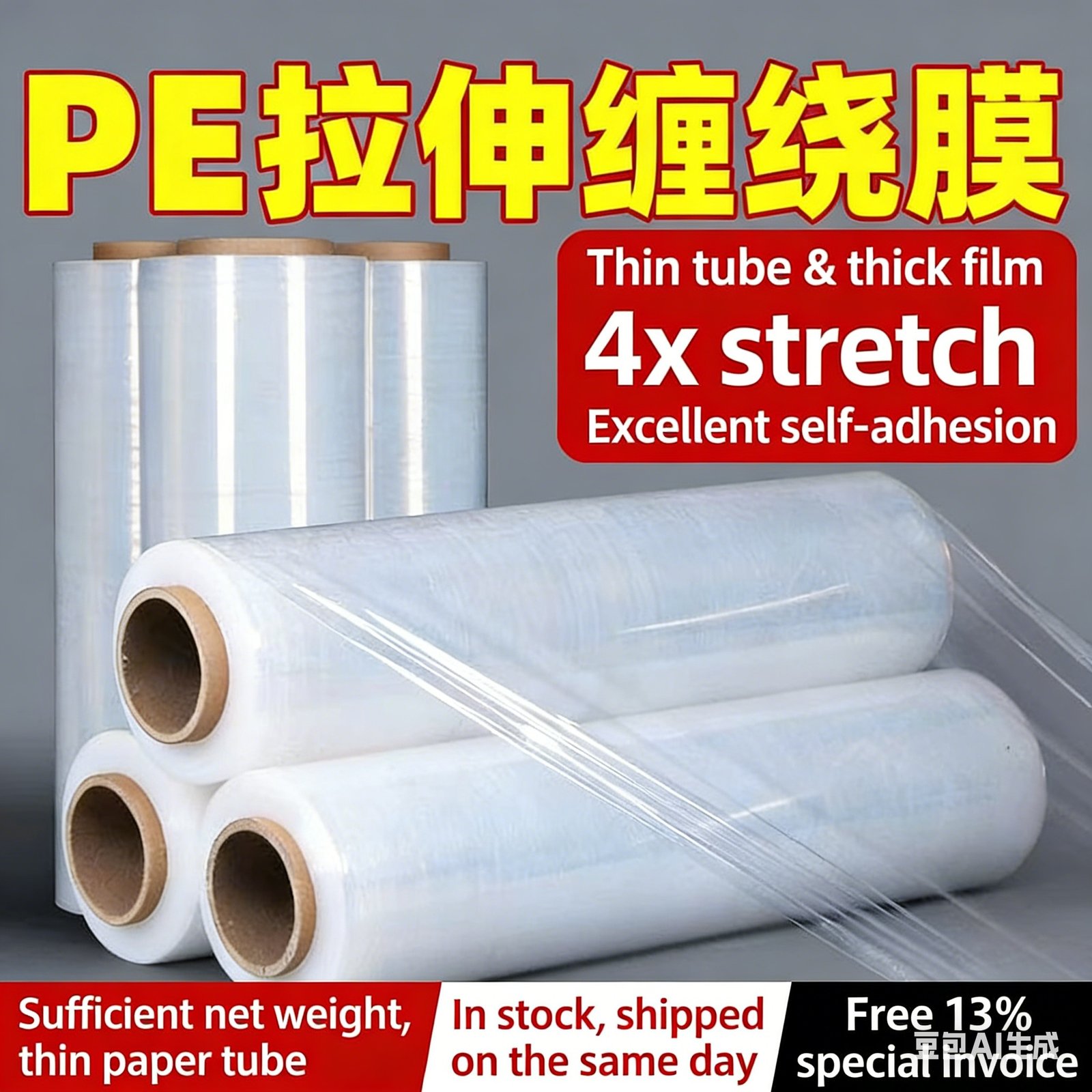 主图3_副本 PE stretch film - Image 1